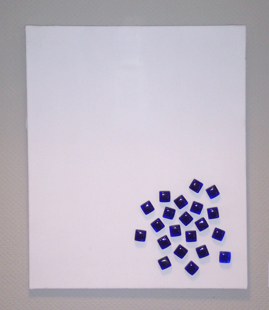 JK 06000 Chaos 50 x 60 cm Glas + Leinwand